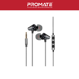Promate CLAVIER Universal In-Ear Stereo Earphones with In-Line Mic
