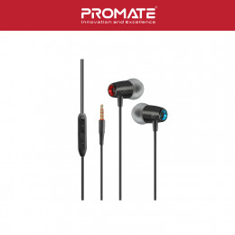 Promate TuneBuds-1 Dynamic In-Ear Stereo Earphones with In-Line Microphone