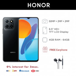 Honor X6 6.5-inch Mobile Phone with 4GB RAM and 64GB of Storage