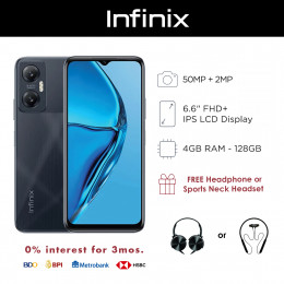 Infinix Hot 20 5G 6.6-inch Mobile Phone with 4GB RAM and 128GB of Storage