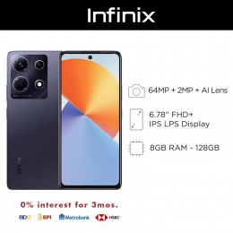 Infinix Note 30 4G 6.78-inch Mobile Phone with 8GB RAM and 128GB of Storage