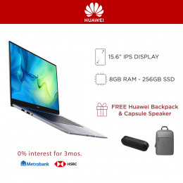 Huawei Matebook D15  i3 with 8GB RAM and 256GB SSD