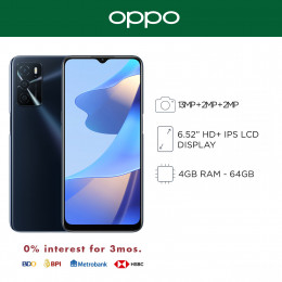 Oppo A16 Mobile Phone 6.52-inch Screen 4GB RAM and 64GB Storage