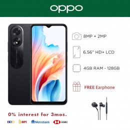 Oppo A18 6.56-inch Mobile Phone with 4GB RAM and 128GB of Storage