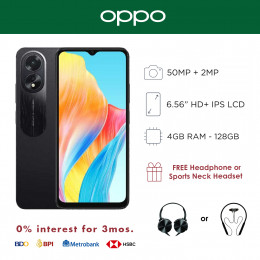 Oppo A38 6.56-inch Mobile Phone with 4GB RAM and 128GB of Storage