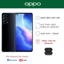 Oppo Reno 5 5G Mobile Phone 6.4-inch Screen 8GB RAM and 128GB Storage