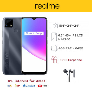 Realme C25s Mobile Phone 6.5-inch Screen 4GB RAM and 64GB Storage