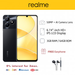 Realme C51 6.74-inch Mobile Phone with 3GB RAM and 64GB of Storage