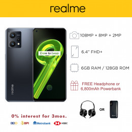Realme 10 Mobile Phone 6.4-inch with 8GB RAM and 128GB of Storage