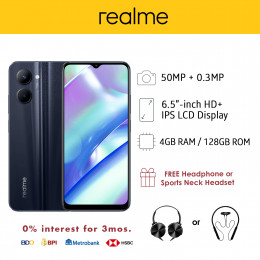 Realme C33 6.5-inch Mobile Phone with 4GB RAM and 128GB of Storage
