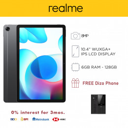 Realme Pad LTE 10.4-inch Tablet 128GB Storage