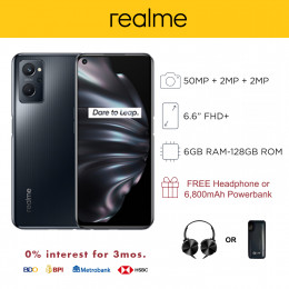 Realme 9i Mobile Phone 6.6-inch Screen  6GB RAM and 128GB Storage