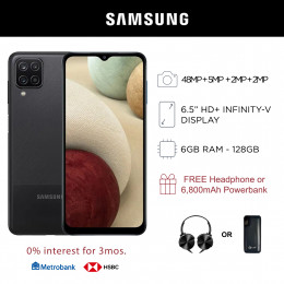 Samsung Galaxy A12 Mobile Phone 6.5-inch Screen 6GB RAM and 128GB Storage