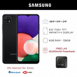 Samsung Galaxy A22 5G Mobile Phone 6.6-inch Screen 6GB RAM and 128GB Storage