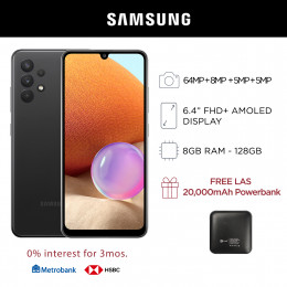 Samsung Galaxy A32 Mobile Phone 6.4-inch Screen 8GB RAM and 128GB Storage
