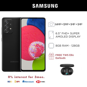 Samsung Galaxy A52s 5G Mobile Phone 6.5-inch Screen 8GB RAM and 128GB Storage