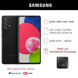 Samsung Galaxy A52s 5G Mobile Phone 6.5-inch Screen 8GB RAM and 128GB Storage