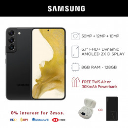 Samsung Galaxy S22 Mobile Phone 6.1-inch Screen 8GB RAM and 128GB Storage