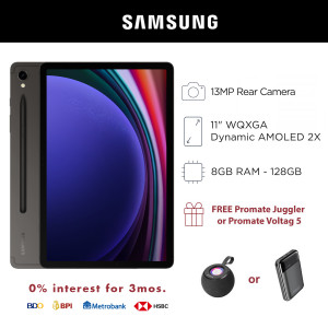 Samsung Galaxy Tab S9 WiFi 11-inch Tablet with 128GB Storage