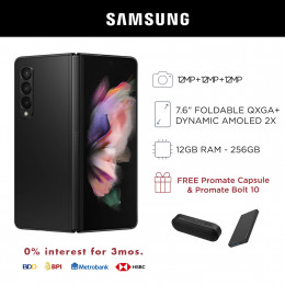 Samsung Galaxy Z Fold3 Mobile Phone 7.6-inch Screen 12GB RAM and 256GB Storage