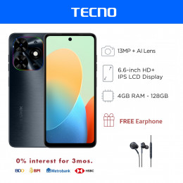 Tecno Spark Go 2024 6.6-inch Mobile Phone with 4GB RAM and 128GB of Storage