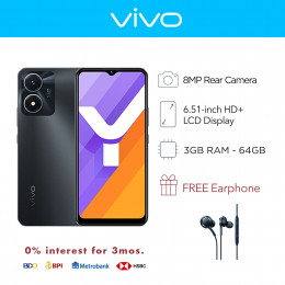 Vivo Y02s 6.51-inch Mobile Phone with 3GB RAM and of 64GB Storage