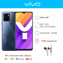 Vivo Y15A Mobile Phone 6.51-inch Screen 4GB RAM and 64GB Storage