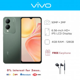 Vivo Y17s 6.56-inch Mobile Phone with 4GB of RAM and 128GB of Storage