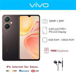 Vivo Y27 6.64-inch Mobile Phone with 6GB of RAM and 128GB of Storage