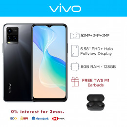Vivo Y33s Mobile Phone 6.58-inch Screen 8GB RAM and 128GB Storage